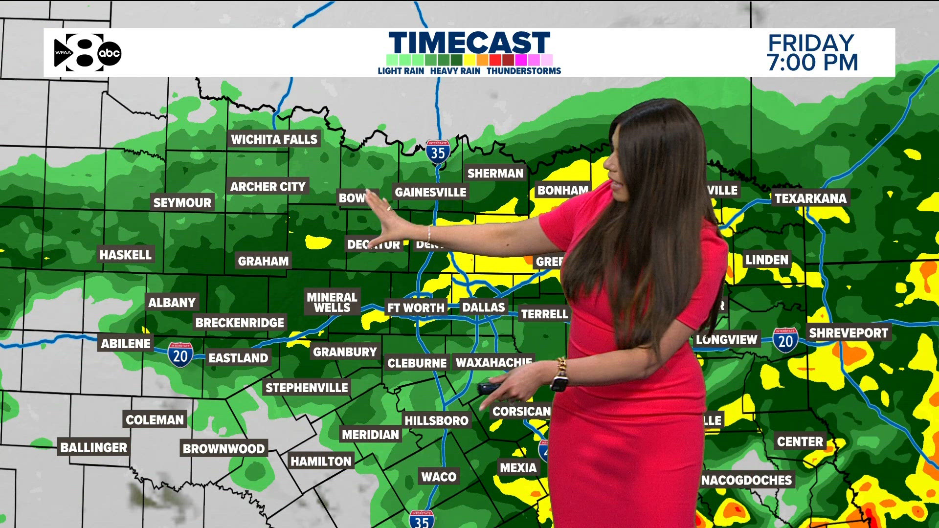 DFW Weather: More rain and cooler to end the week. Nicer weekend ahead ...