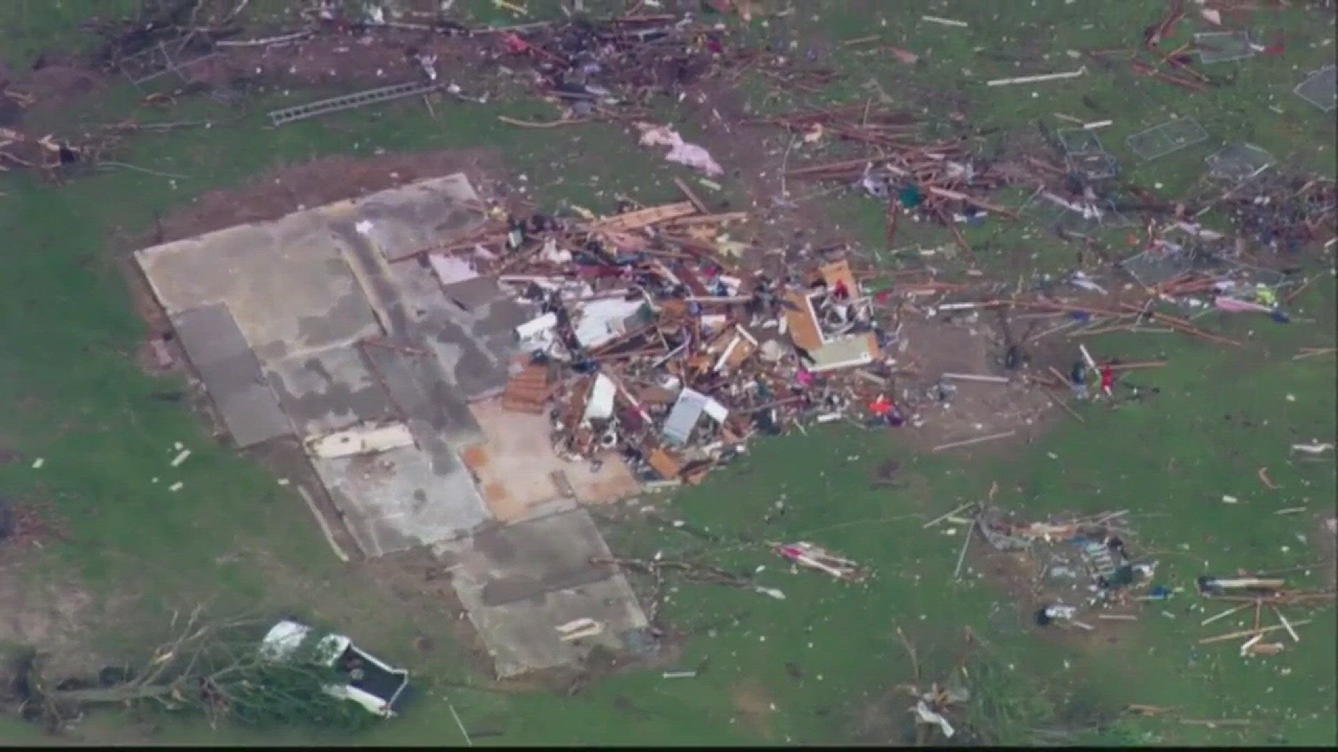 Canton family is lucky to be alive after tornado lifted them from their home