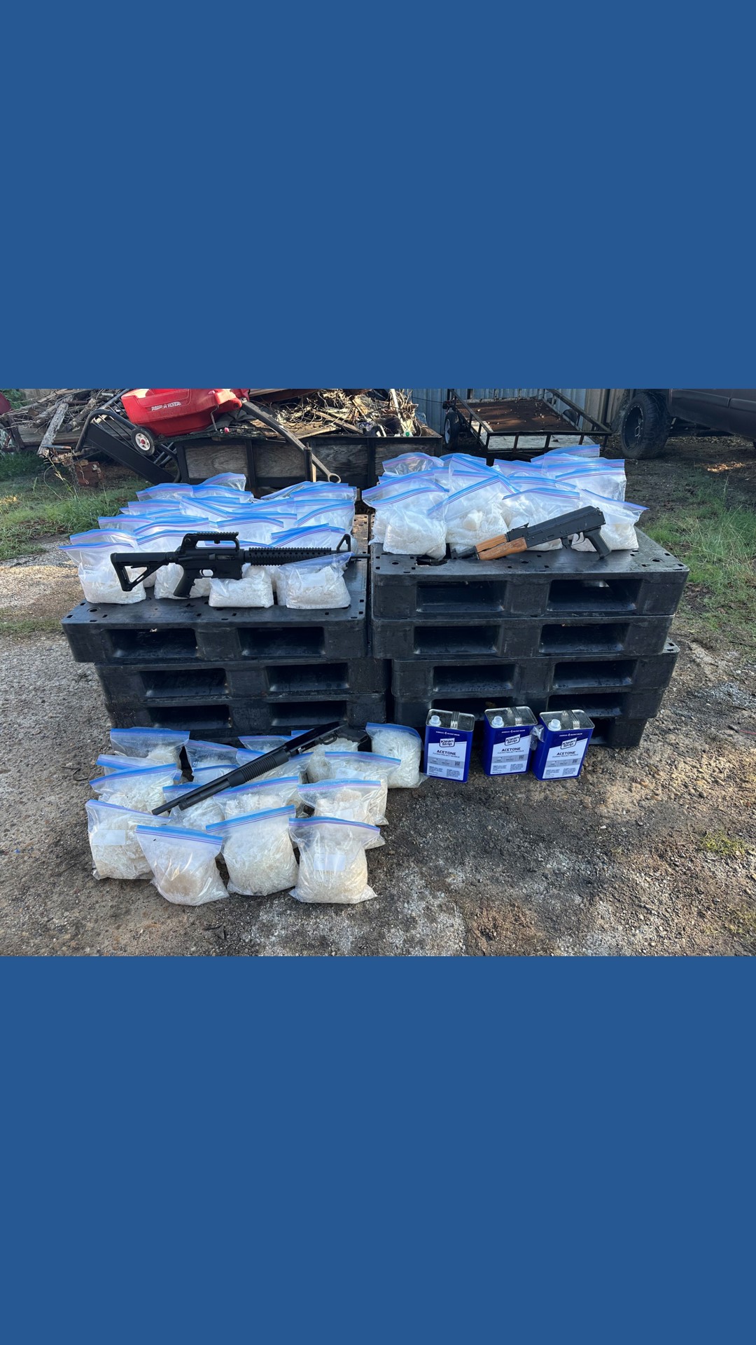 Duncanville police make $10M drug bust in working meth lab | wfaa.com