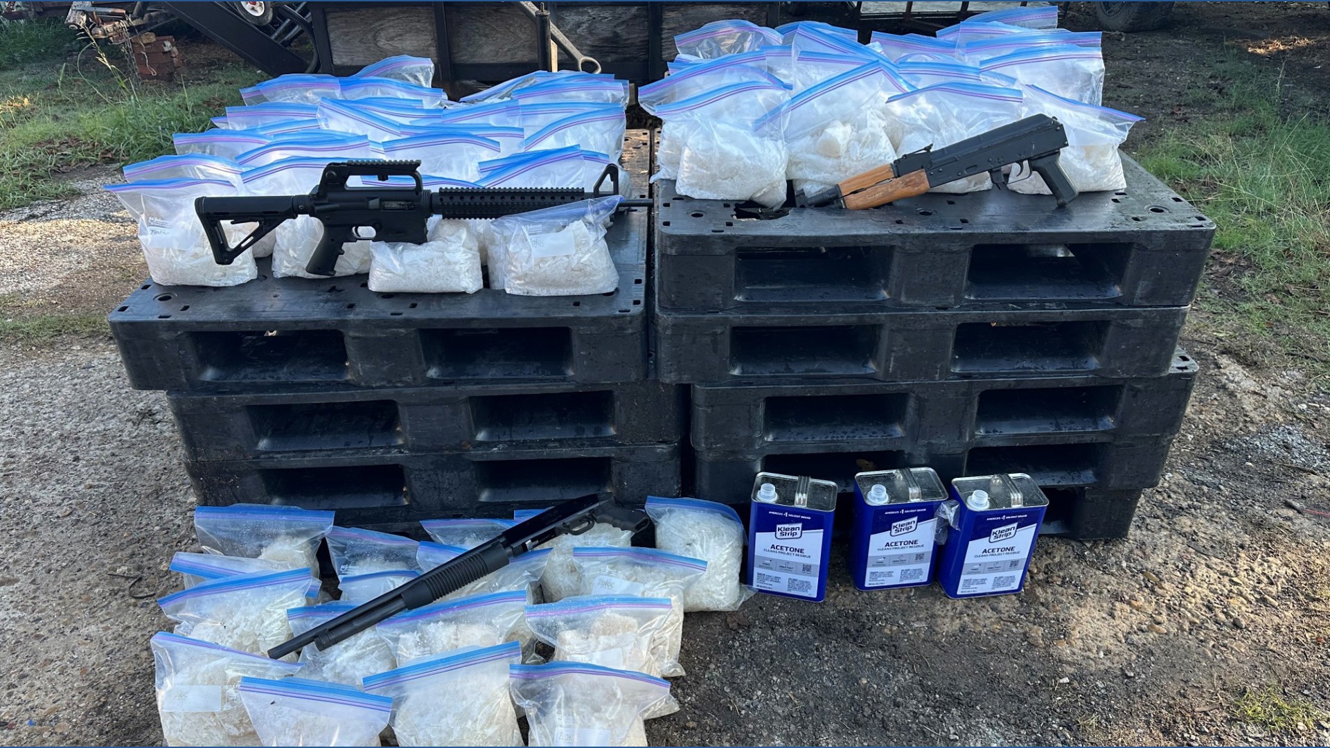 Duncanville police make $10M drug bust in working meth lab | wfaa.com