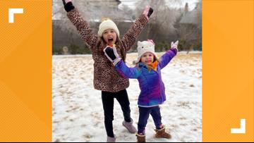 Pics & video: North Texans enjoy wintry weather across the area