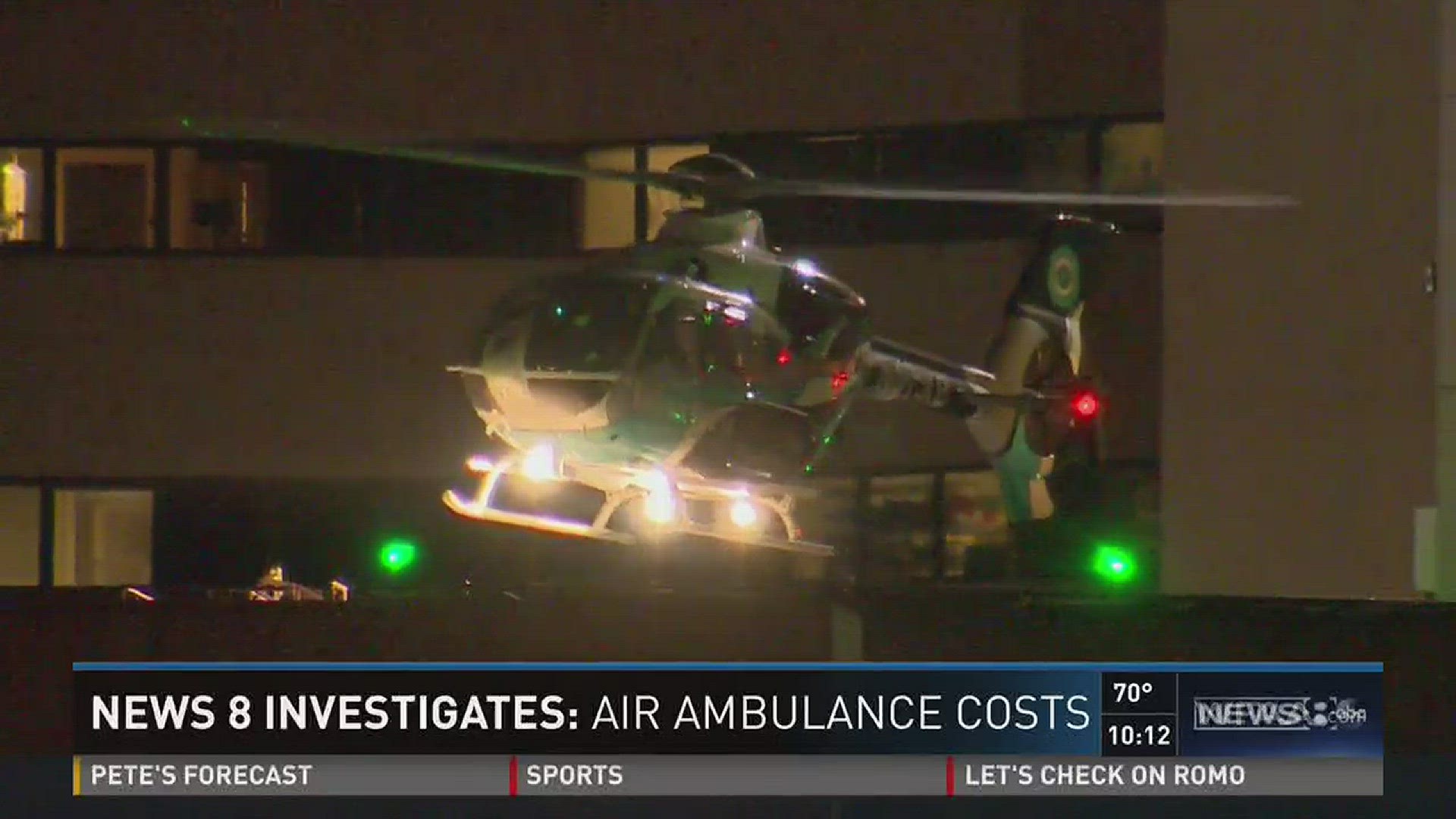 News 8 investigates air ambulances