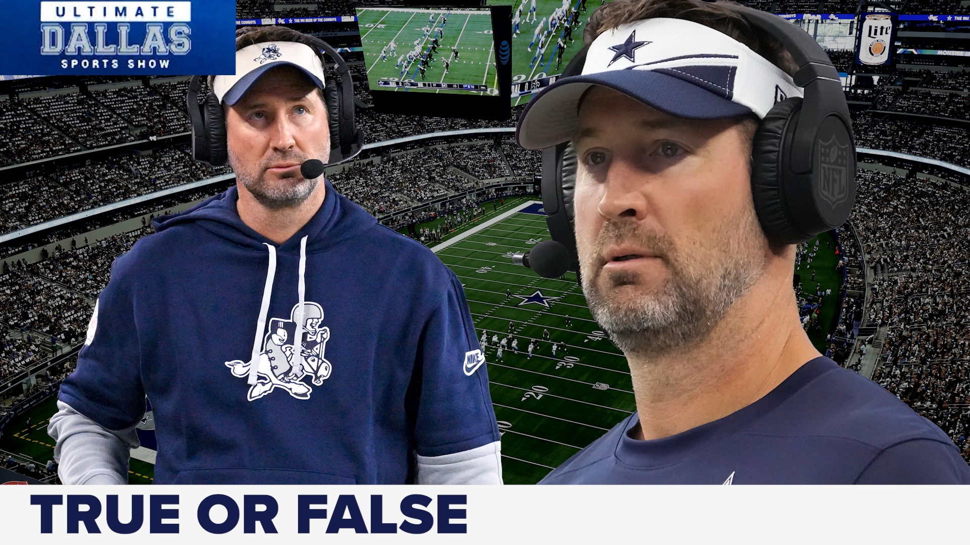 The Ultimate Dallas Sports Show plays True or False with a look at Brian Schottenheimer's life and the Cowboys head coaching job he's inheriting.