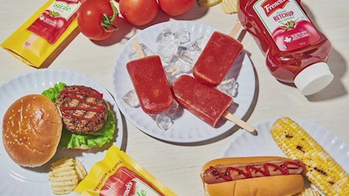 Ketchup popsicle? Yup, it's a thing