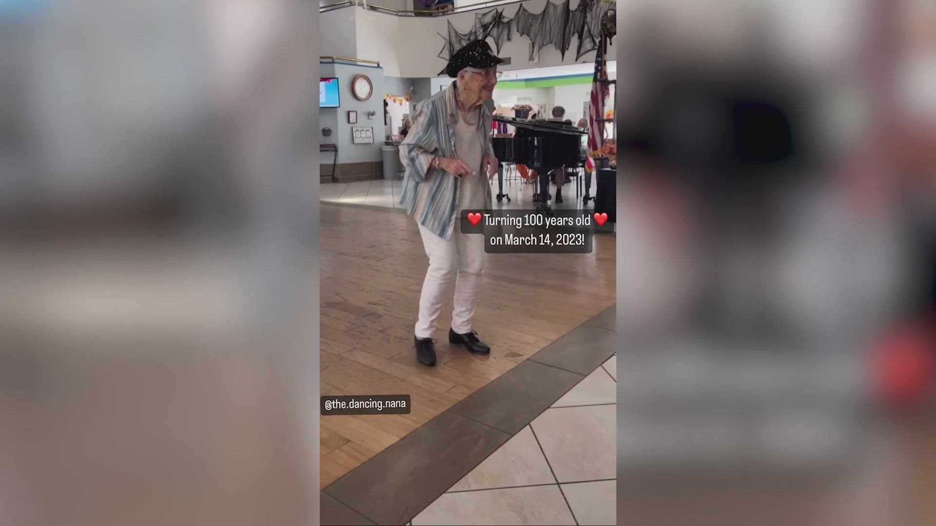 The famous 'Dancing Nana' is turning 100 years old