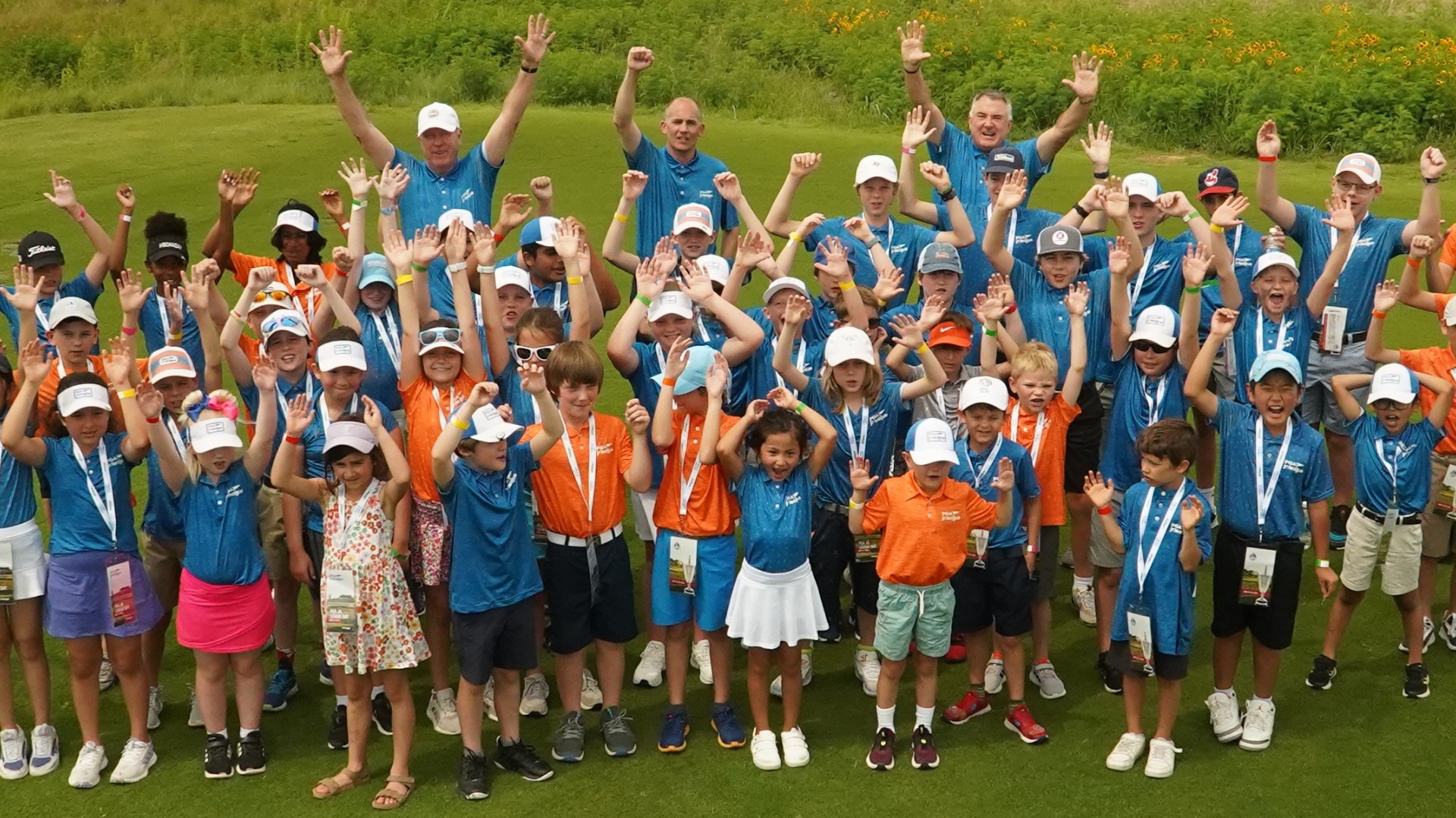 PGA Jr. League golfers attend Senior PGA Championship in Frisco