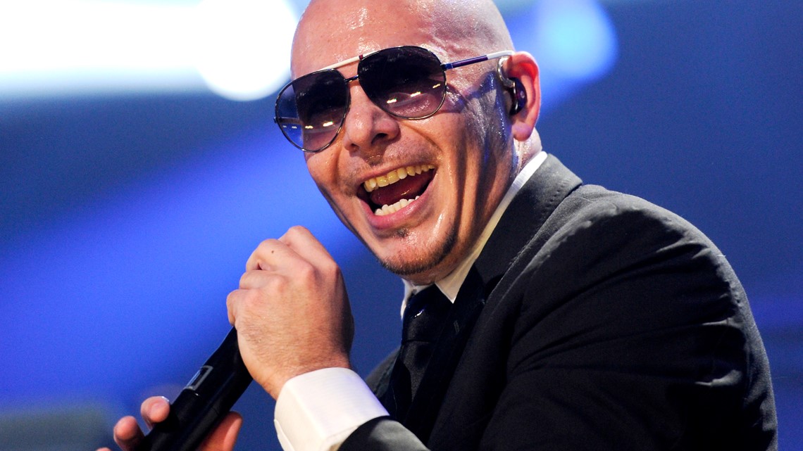 Pitbull stops in Dallas for free concert