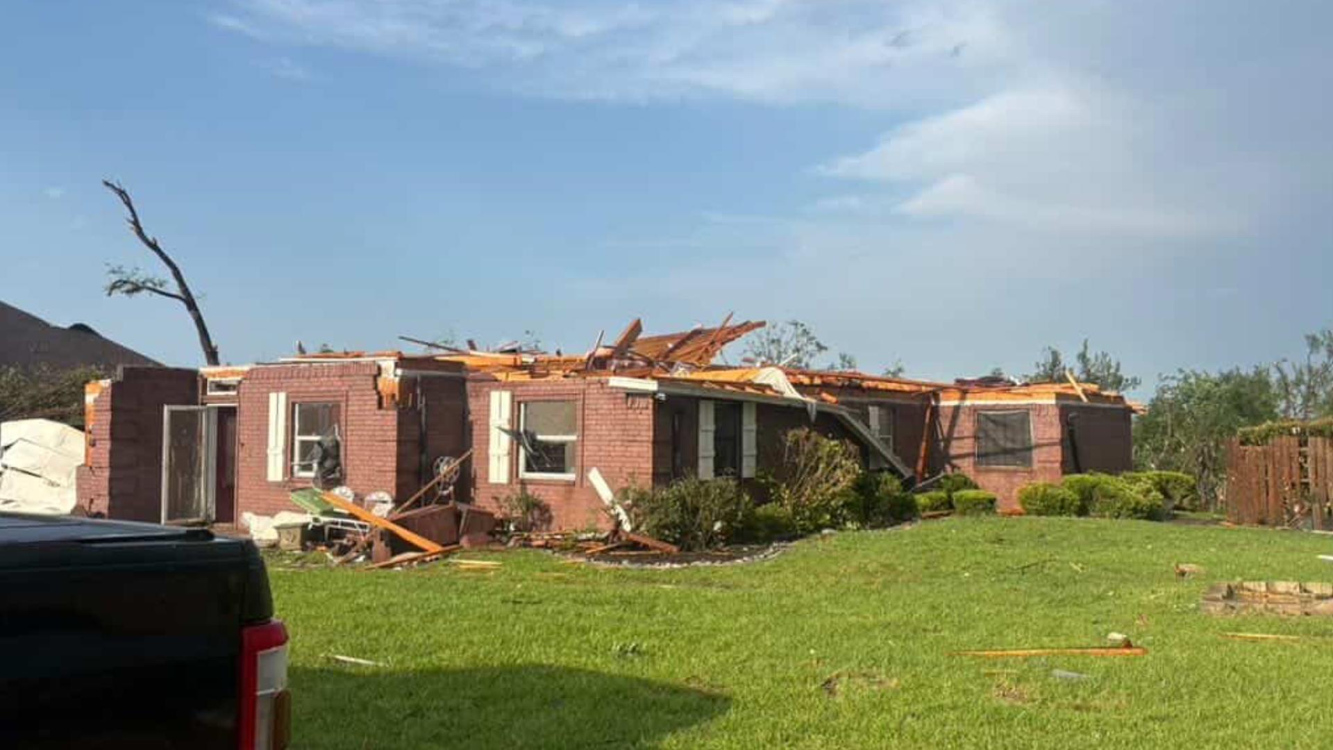 Severe Storms Hammer Mineral Wells and Weatherford