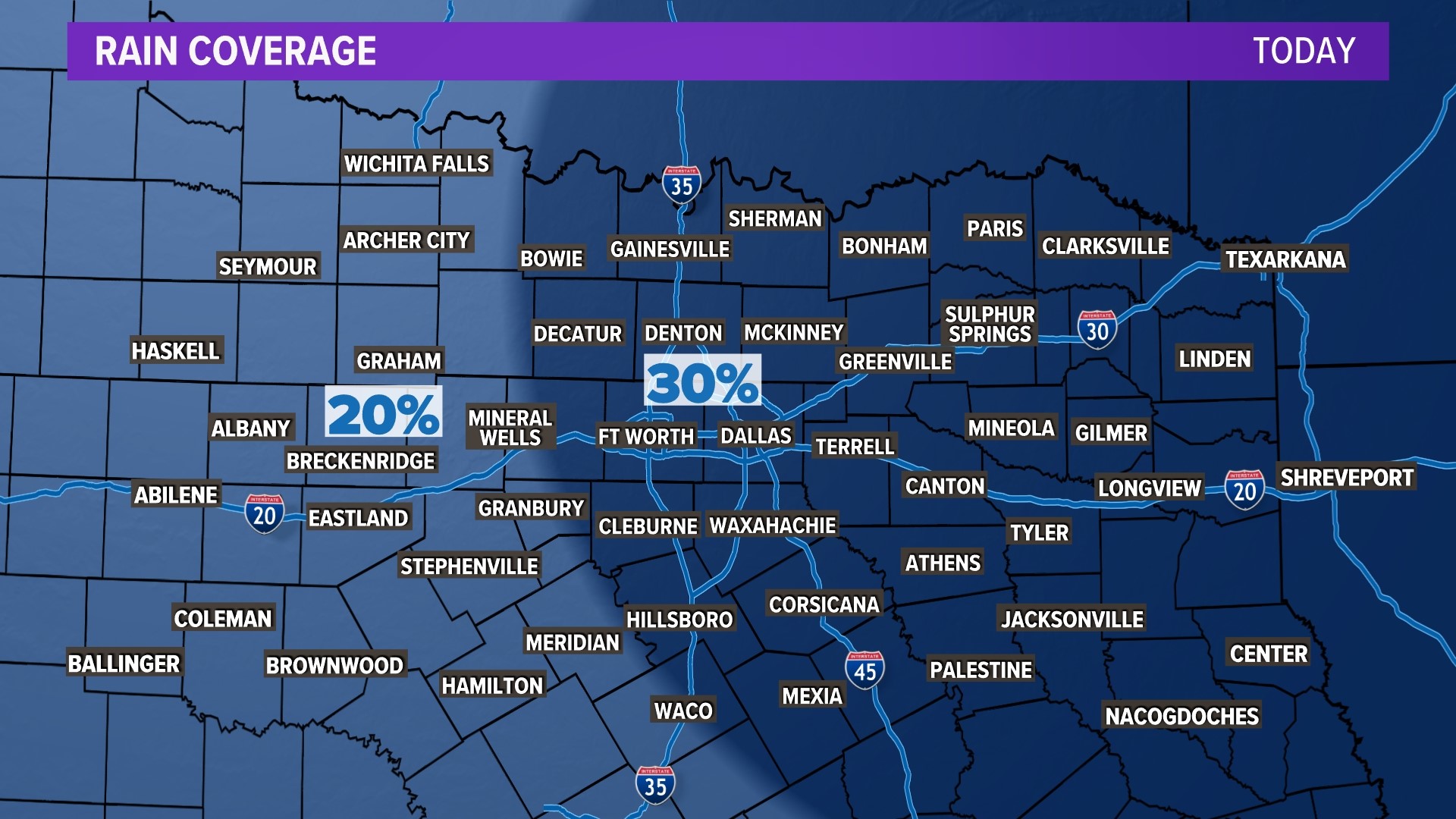 DFW Weather Showers and storms in the forecast this weekend