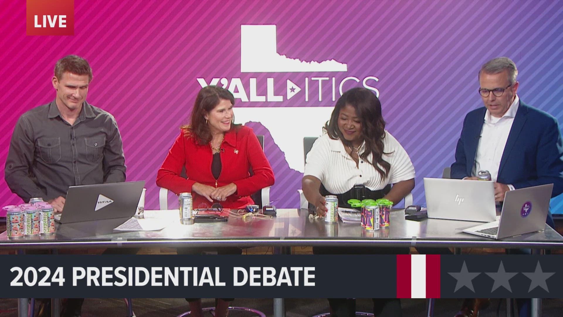 WFAA provides political analysis of Kamala Harris and Donald Trump's debate performances from both sides of the aisle.