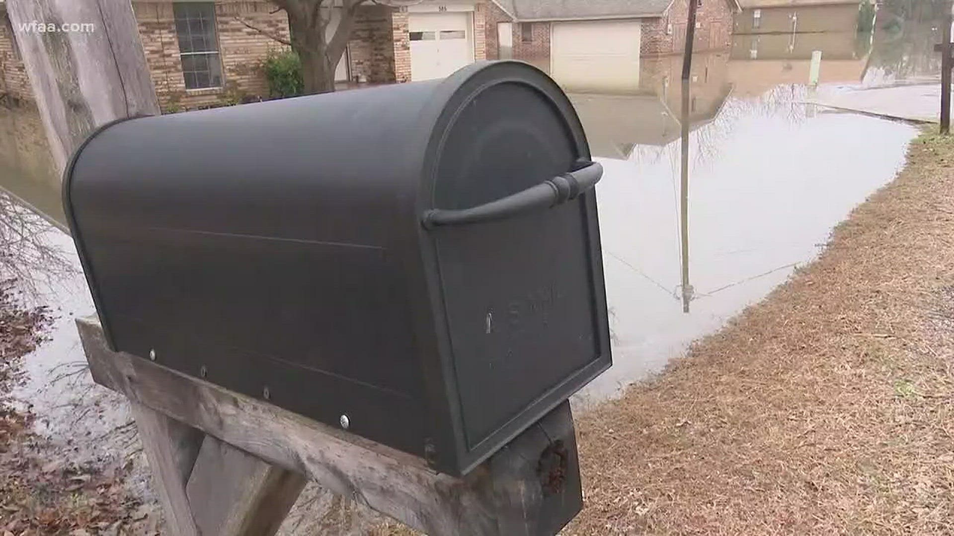 Rockwall homes flooding with more rain coming