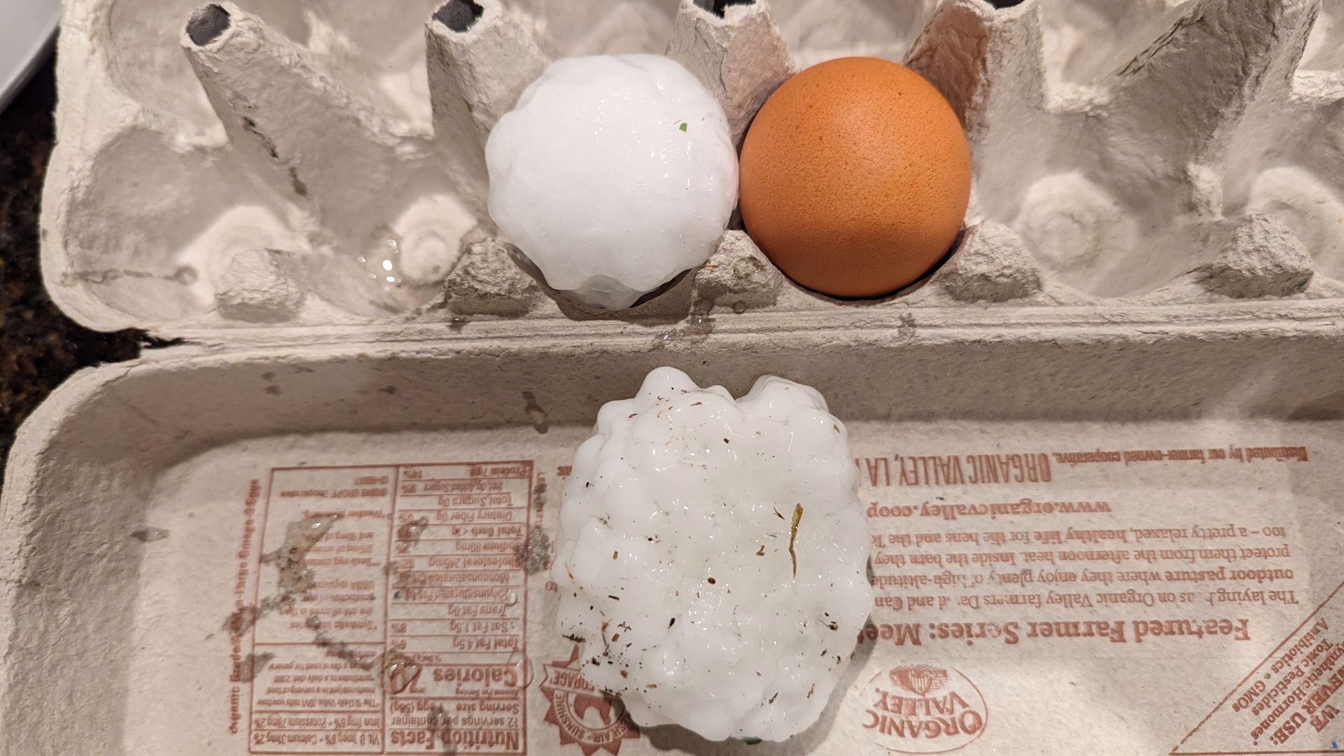 Large hail falls across North Texas as severe storms move in | wfaa.com