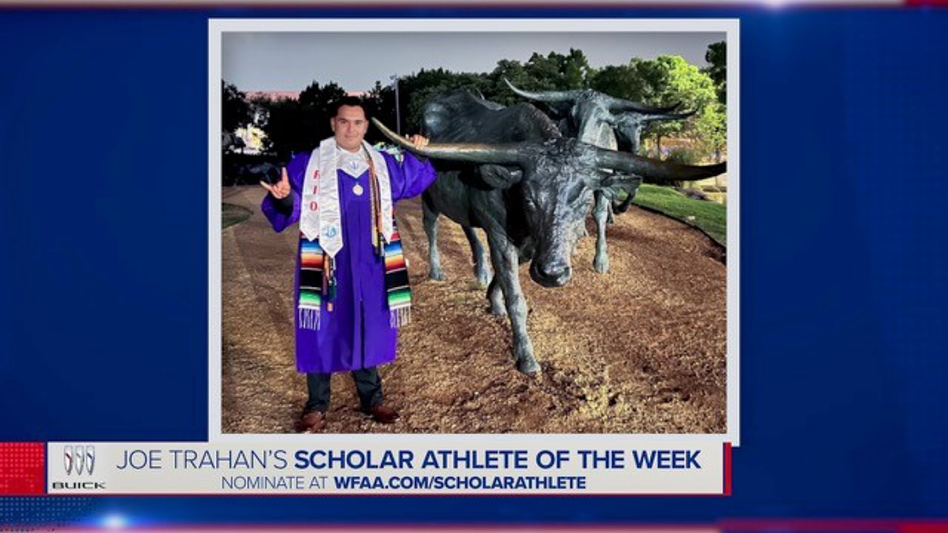 Scholar Athlete Aristoteles Cortes-Loera from Denton High School