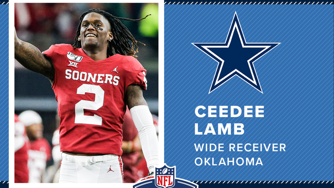 Dallas Cowboys select CeeDee Lamb 17th in 2020 NFL Draft