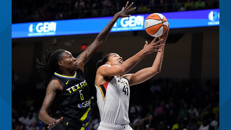 Dallas Wings Basketball vs Las Vegas Aces Game 3 semifinals