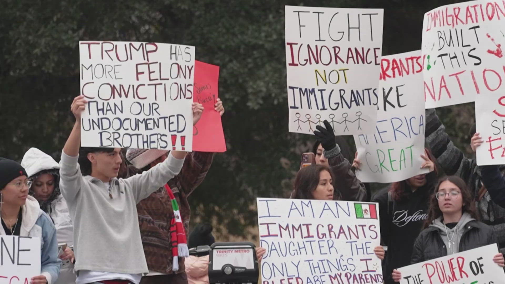 Fort Worth ISD is investigat ing a substitute teacher after an alleged post on X urged ICE to visit a North Texas high school.