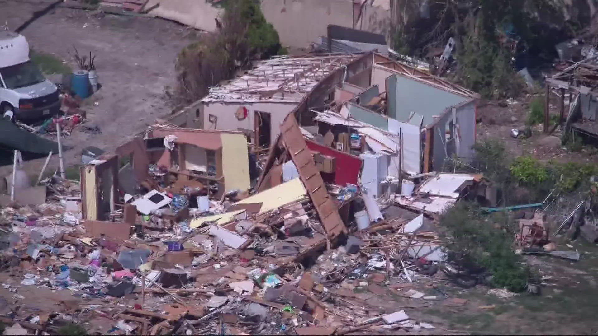 It's been a month since a deadly tornado hit Valley View, Texas and the community is still working diligently to recover.