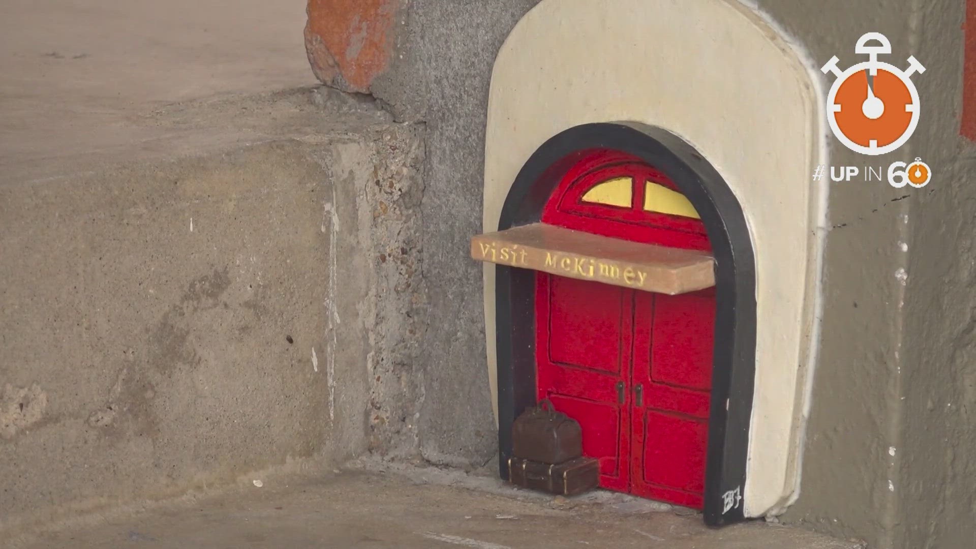 he city installed more than 50 tiny doors as part of a public art project