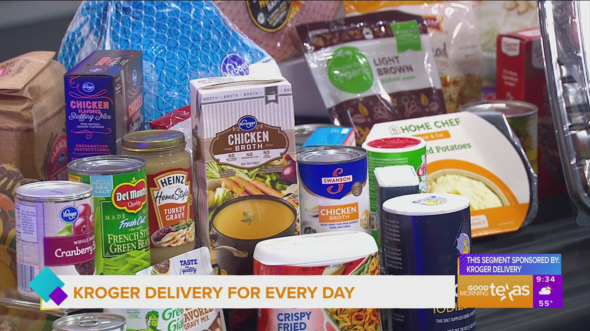 Learn about how Kroger can make Thanksgiving easier this season. This segment is sponsored by Kroger Delivery. Go to kroger.com for more information.