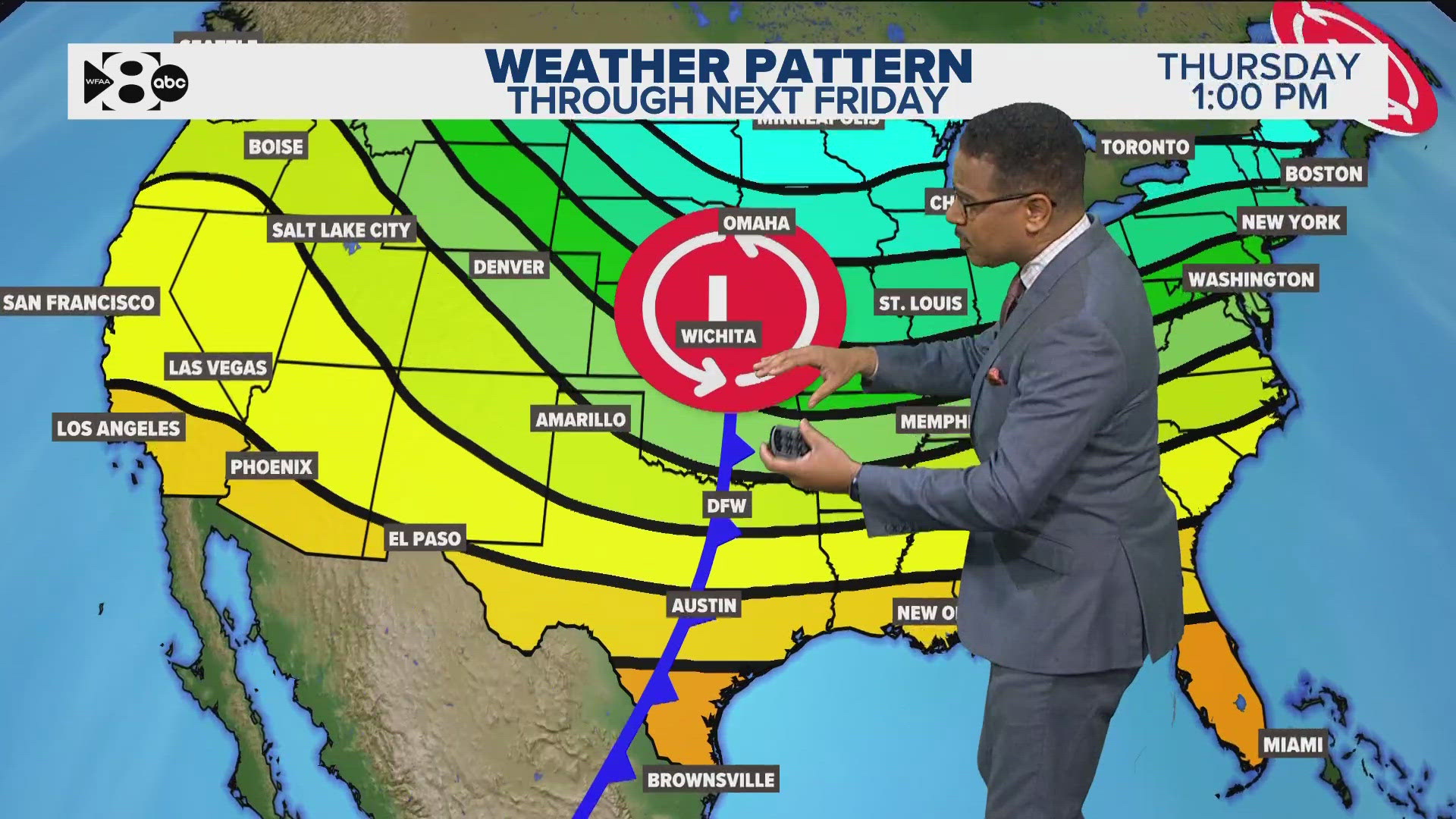 Here's a look at the weekend weather forecast for North Texas.