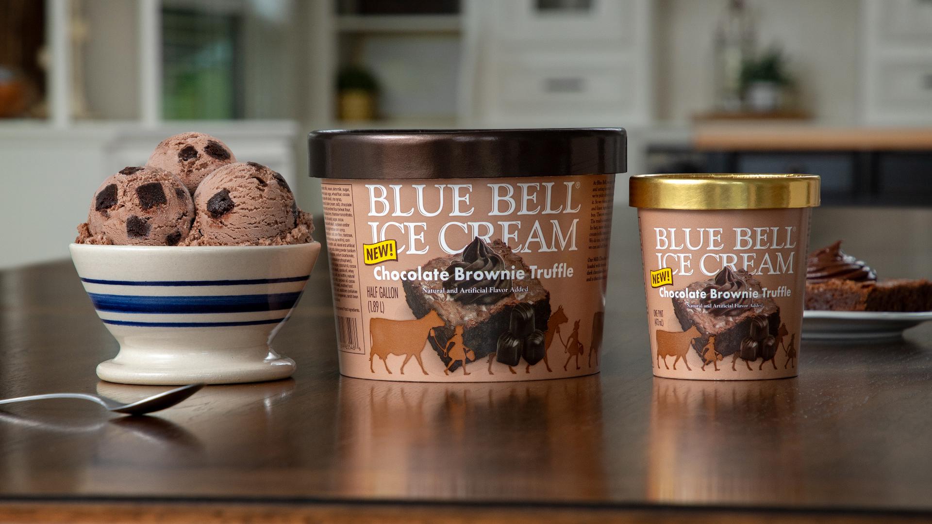 Blue Bell new flavor: Chocolate Brownie Truffle | wfaa.com