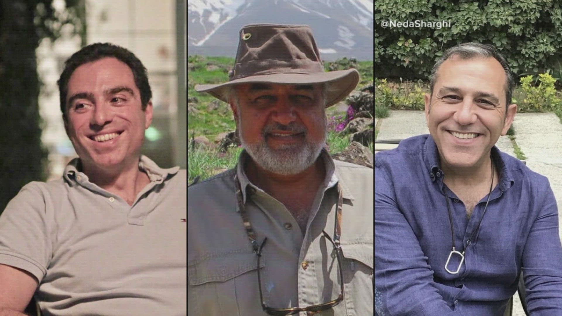The U.S. identified three of the five Iranian-American prisoners as Siamak Namazi, Morad Tahbaz and Emad Shargi.