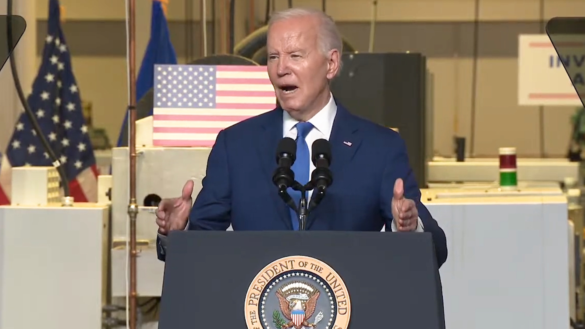 President Biden spoke about his 'Investing in America' agenda on May 8, 2024, when speaking in Racine, Wis.