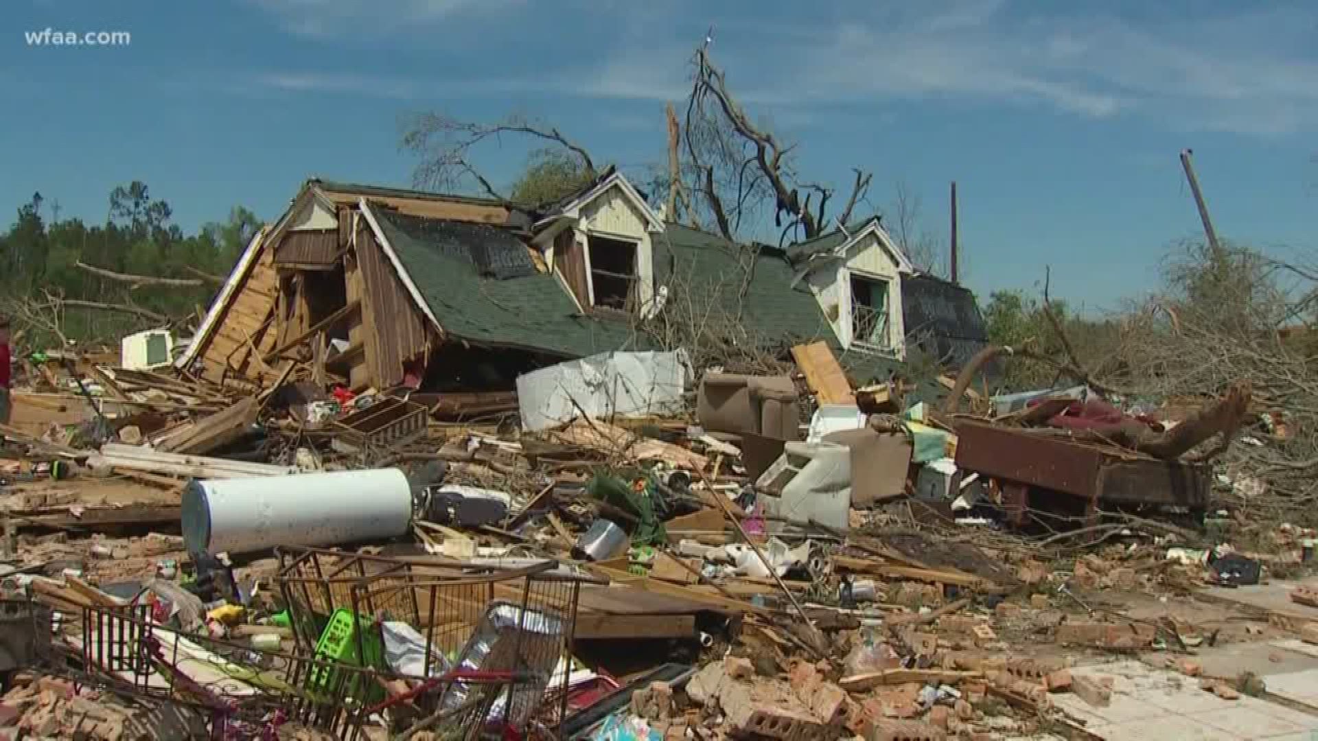 Tornadoes Tear Through Tiny Town Of Alto In East Texas Wfaa Com