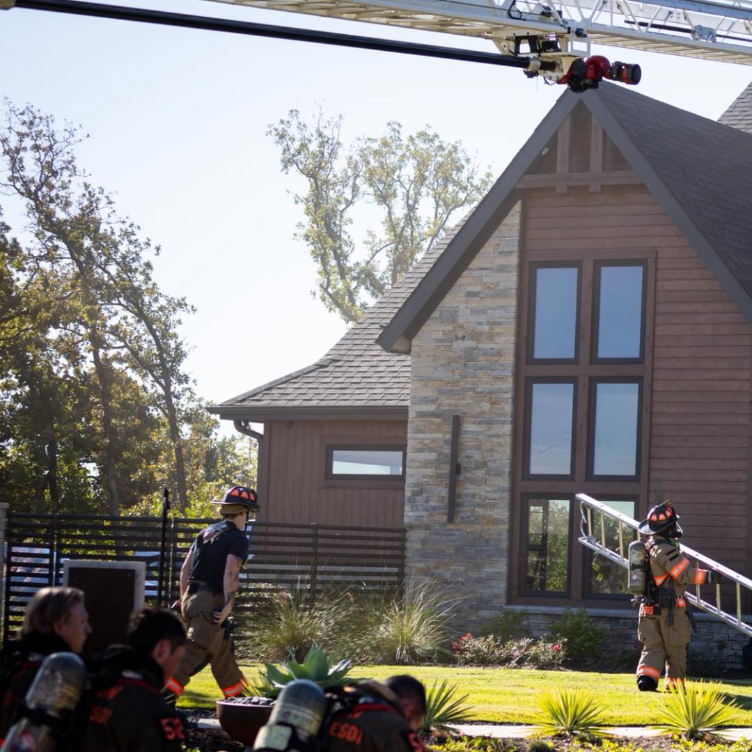 No injuries from house fire that followed report of explosion in Denton ...