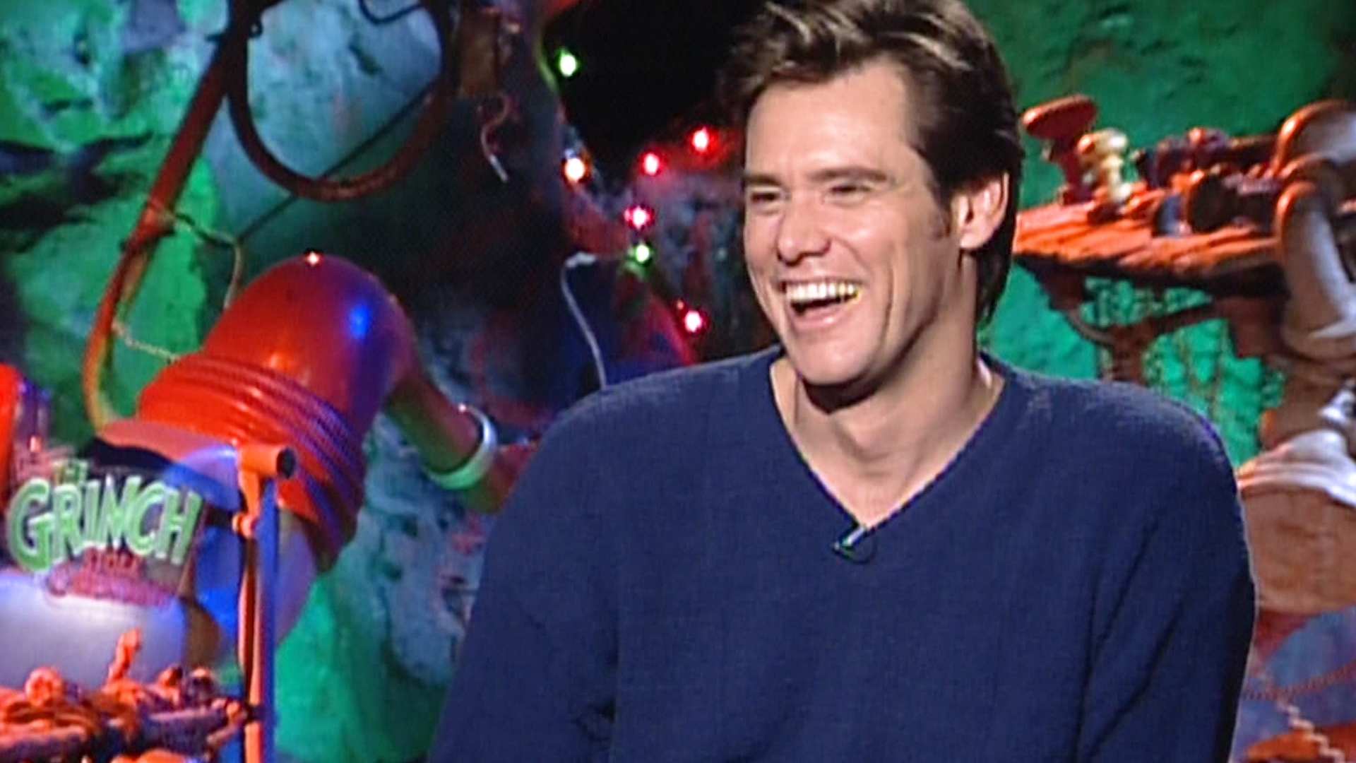 Jim Carrey sat down with WFAA to talk about taking on the role of Grinch in the 2000 film How the Grinch Stole Christmas.