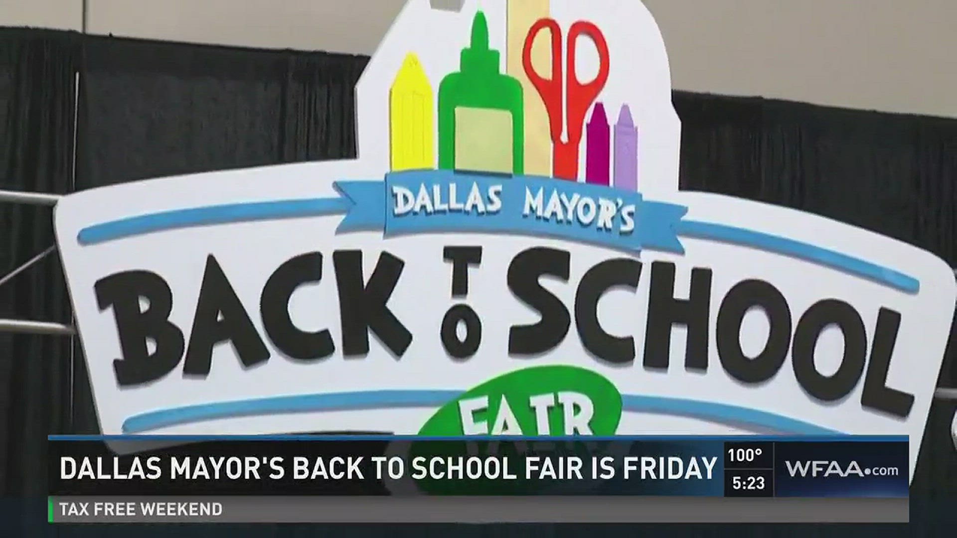 Dallas ISD students to receive free school supplies at Mayor's Back to  School Fair