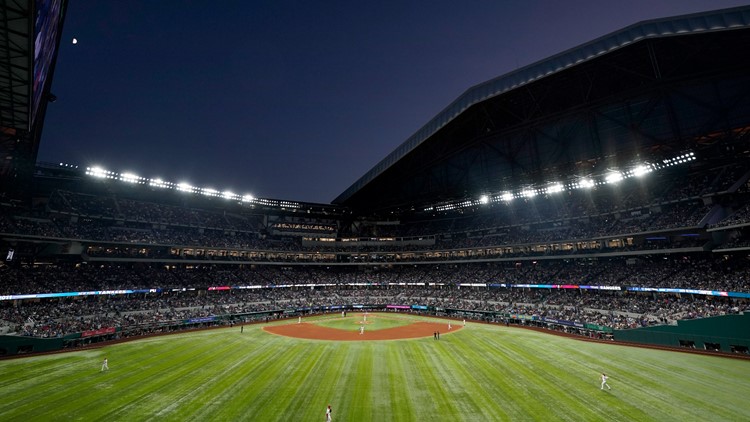 Texas Rangers on X: #RangersTBT to summer nights at the old Arlington  Stadium.  / X