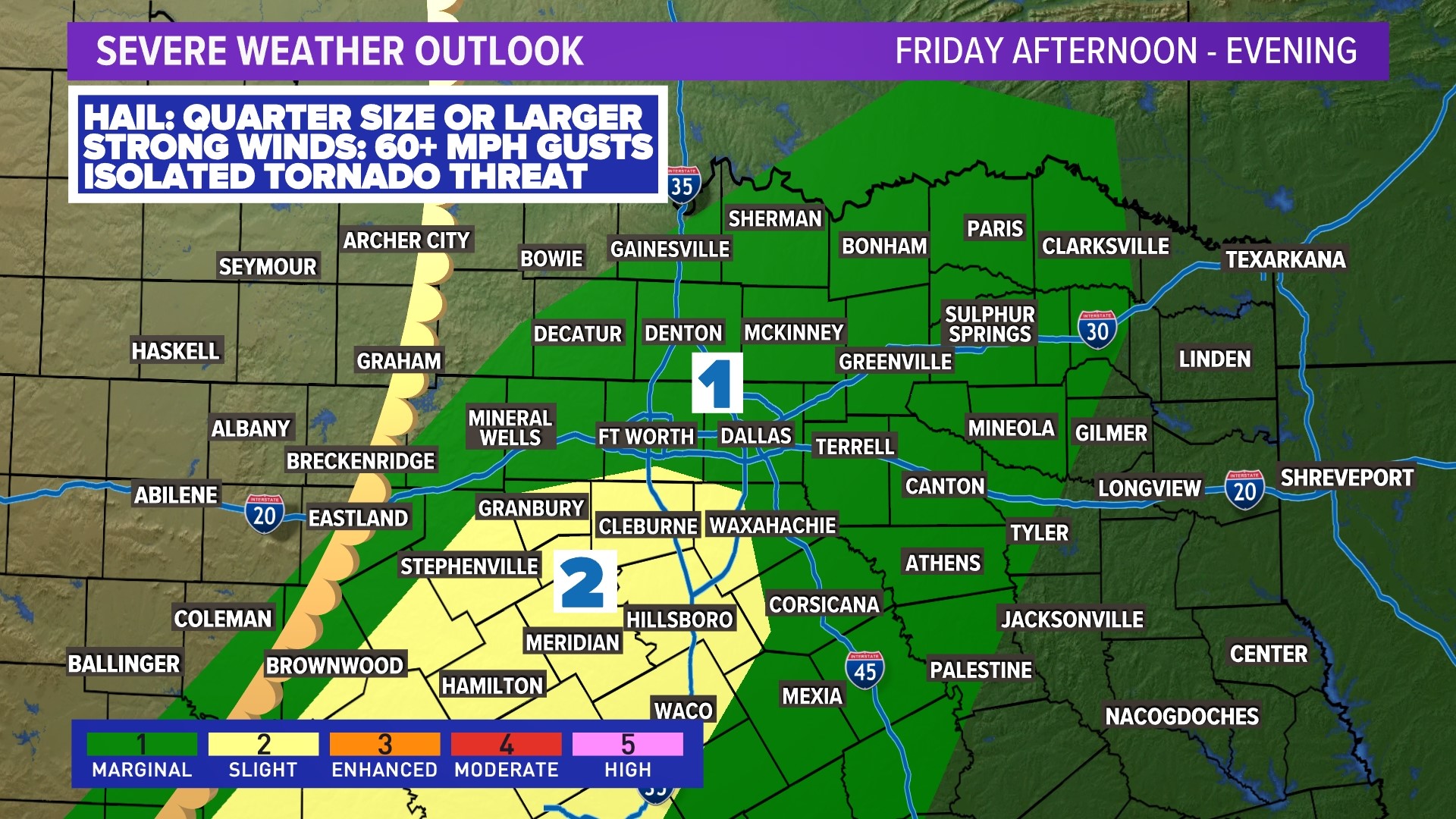 DFW WFAA Weather Forecast: Strong Storms Thursday | Wfaa.com