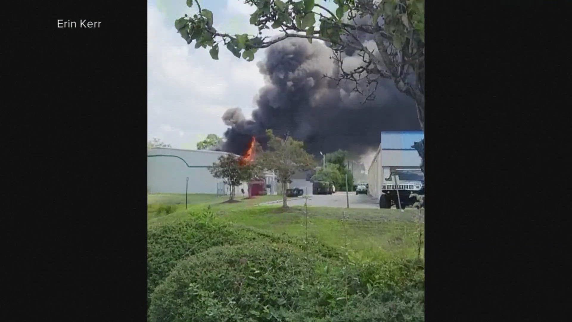 No firefighters were injured in the incident. 