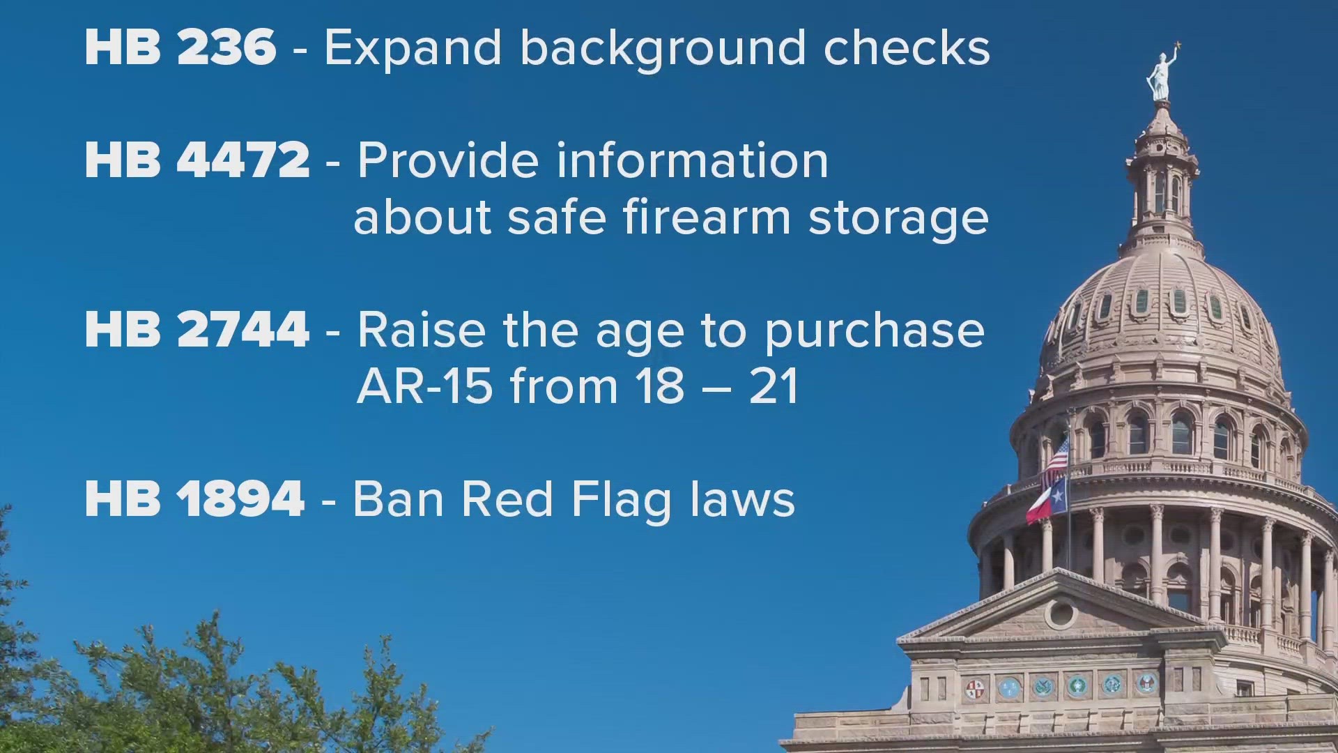 Texas gun laws stalled after Uvalde, Allen mall mass shootings | wfaa.com