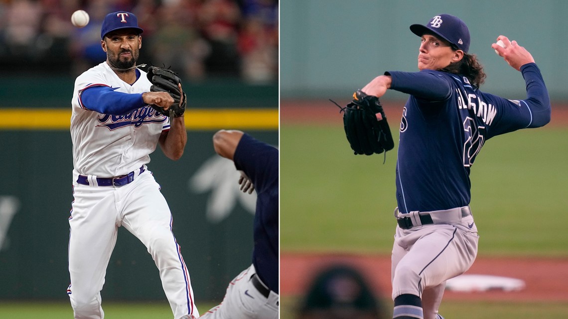 Rangers vs. Rays AL Wild Card Game 1 Probable Starting Pitching