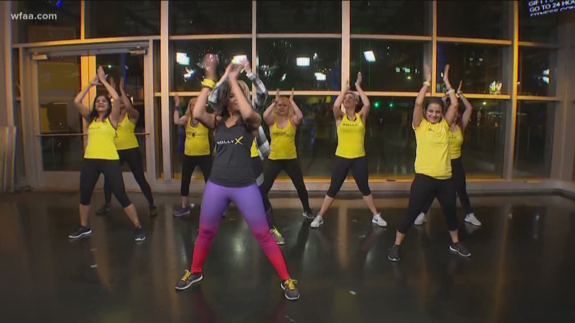 We're taking you to a workout trend taking over the country. Bollywood-style dance moves combine with workout steps to help you burn those calories.
