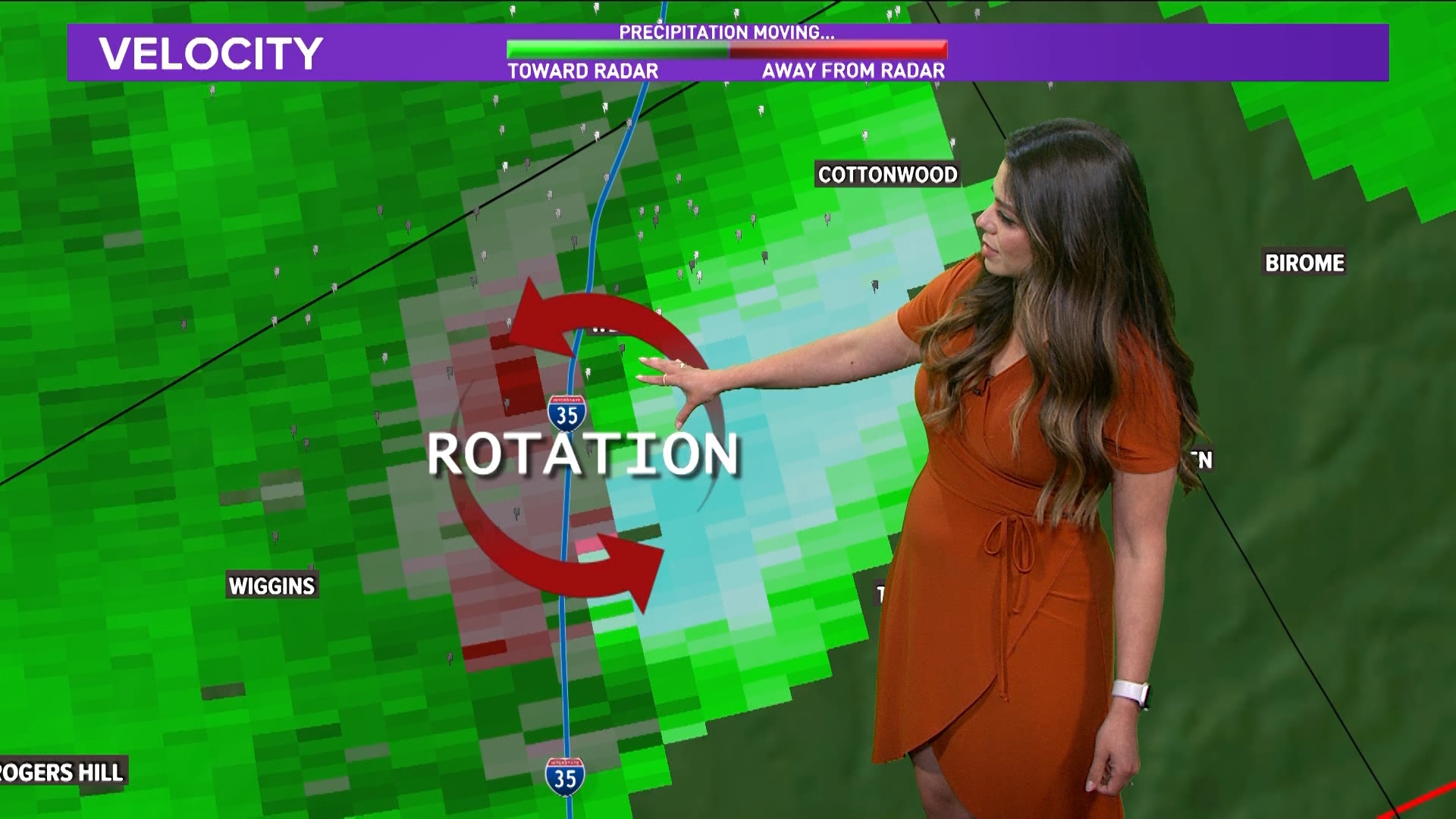 Severe thunderstorm warning in effect for parts of North Texas | wfaa.com