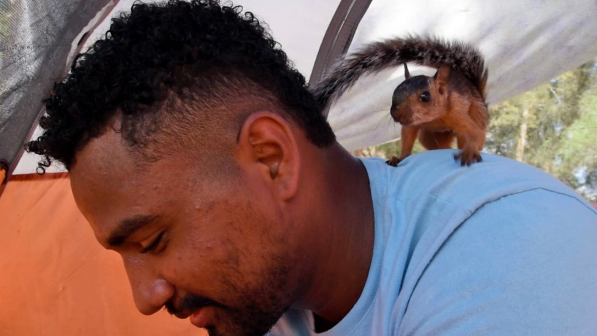 A 23-year-old Venezuela man is preparing to say goodbye to a pet squirrel he says he brought from his home country on a journey to Mexico.