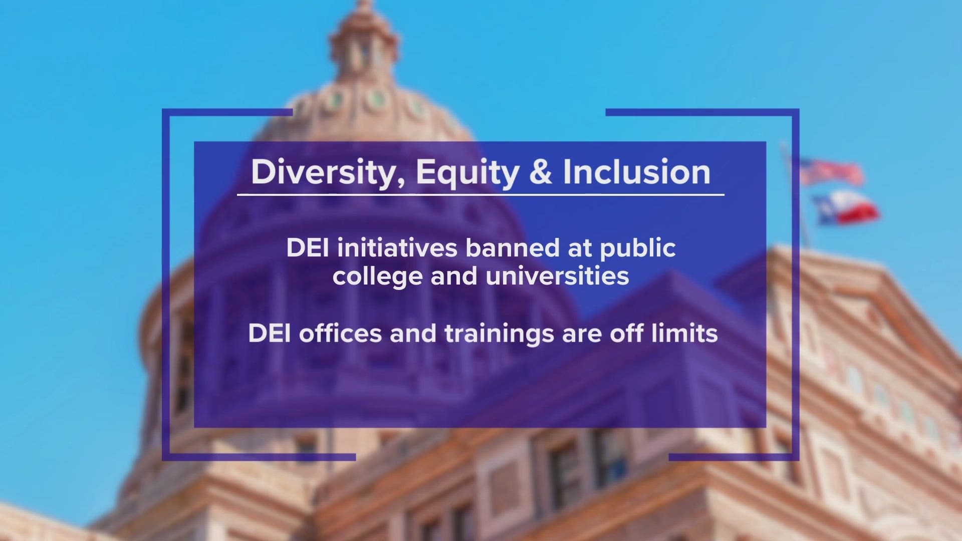 On January 1, 2024, public universities and colleges will no longer be allowed to have diversity, equity, and inclusion offices.
