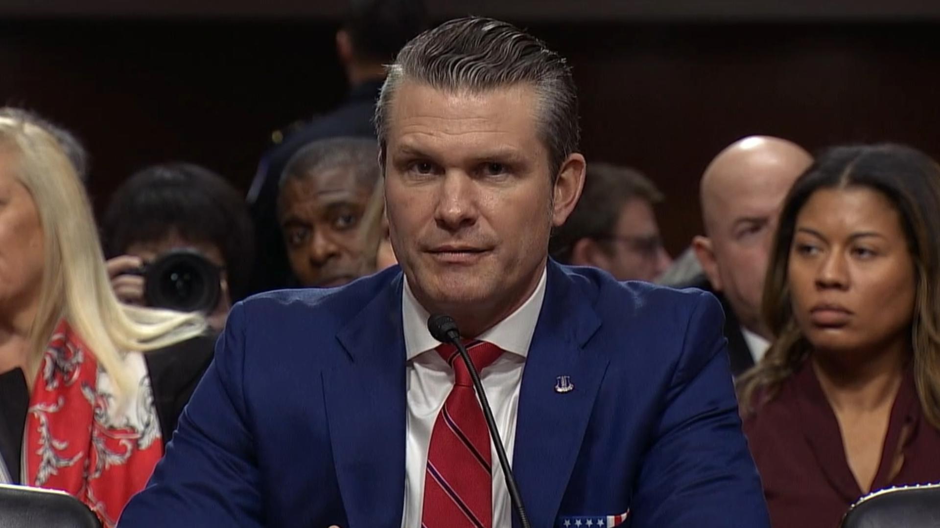 Pete Hegseth full Senate confirmation hearing for secretary of defense ...