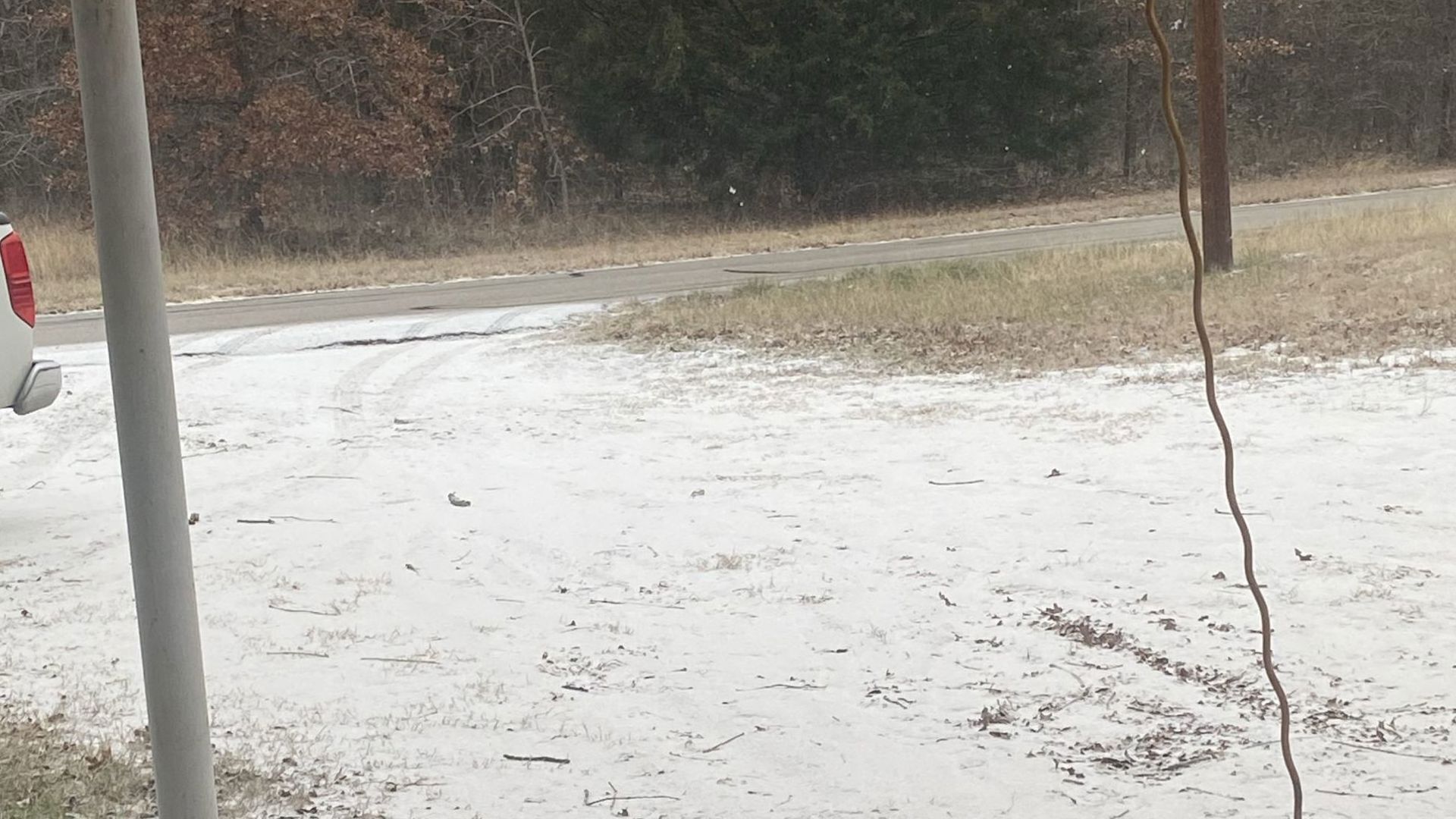 See snow across North Texas