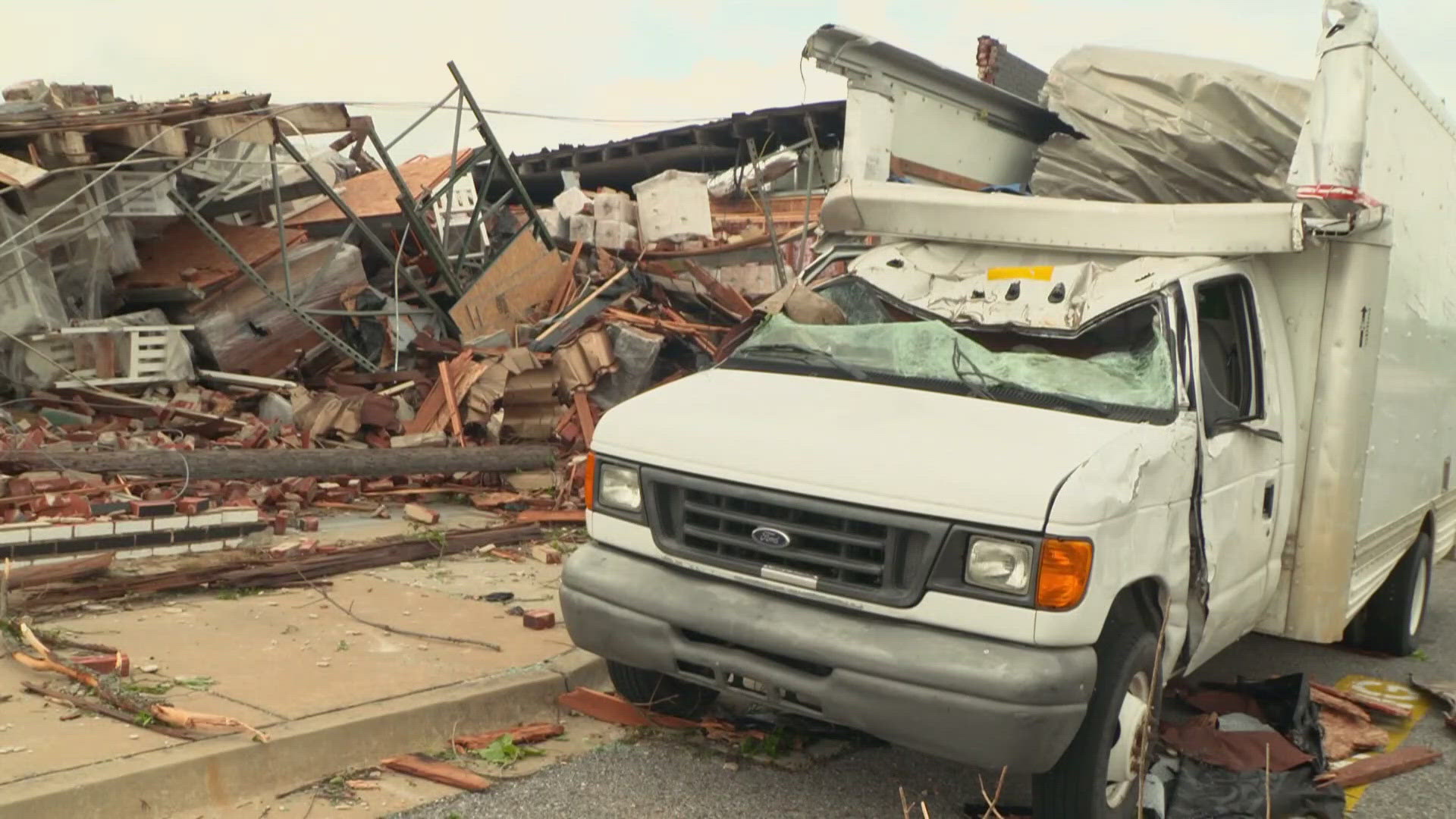 Sunday officials announced at least four people died from the outbreak of tornadoes that hit Oklahoma late Saturday, including a four-month-old baby.