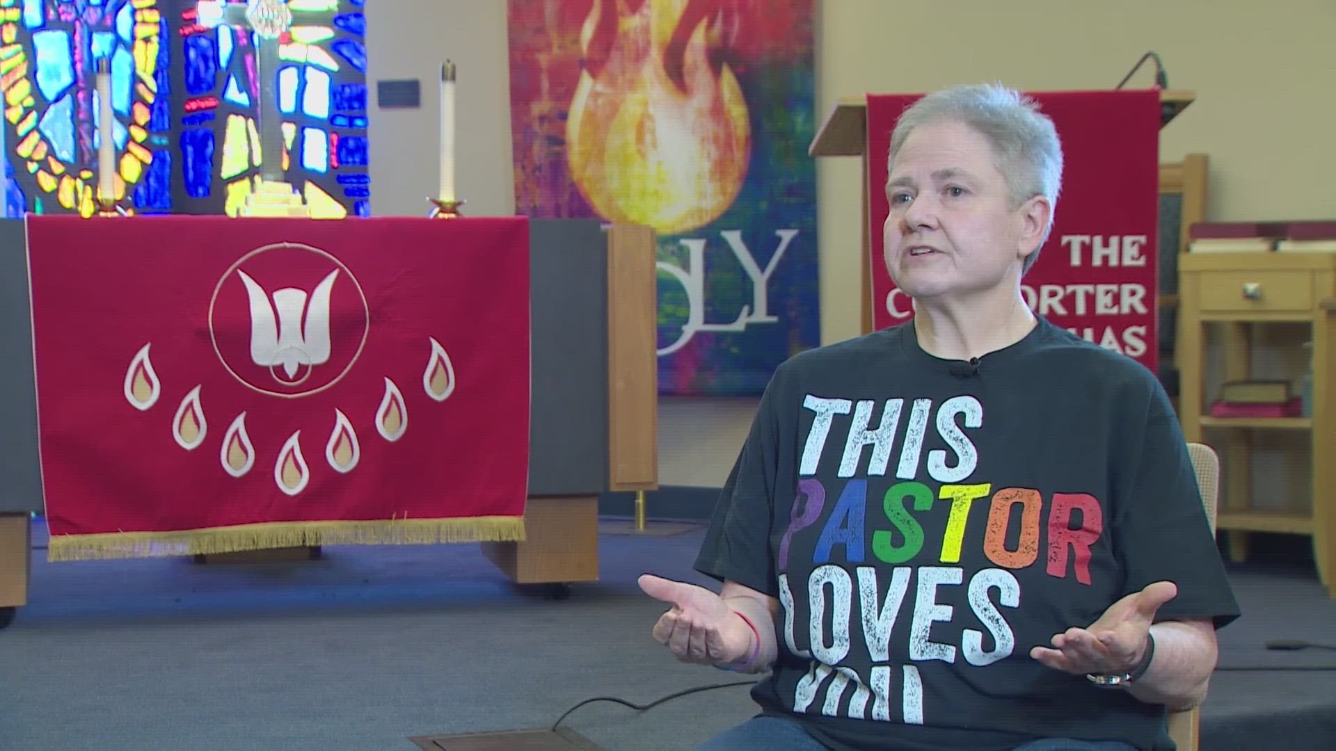 Rev. Jane Graner of Trinity UMC Duncanville is believed to be the first openly gay pastor ordained in the southern jurisdiction of the United Methodist Church.