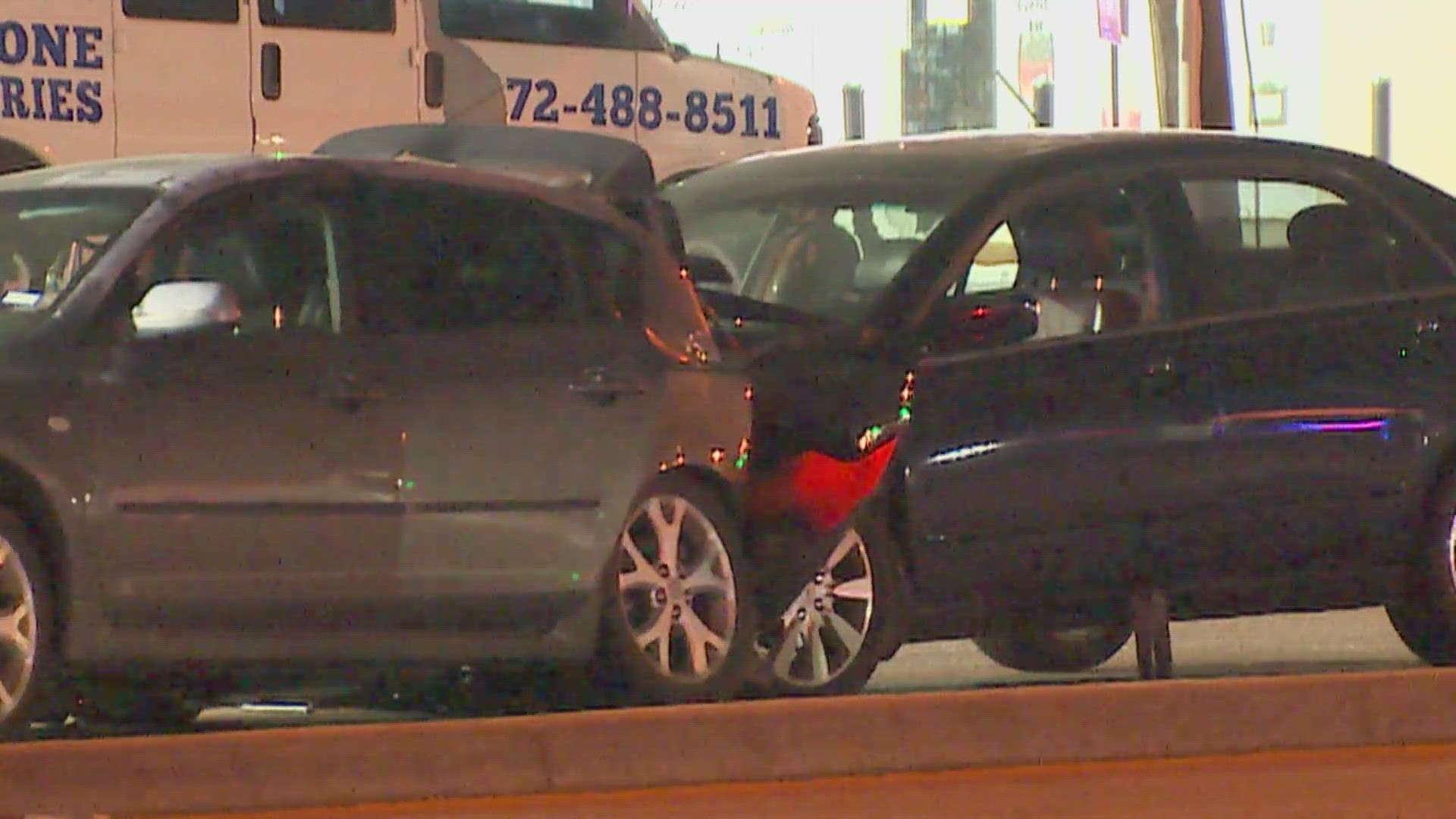 A family of 5 had serious injuries after a rear-end crash in Dallas on Thursday night.