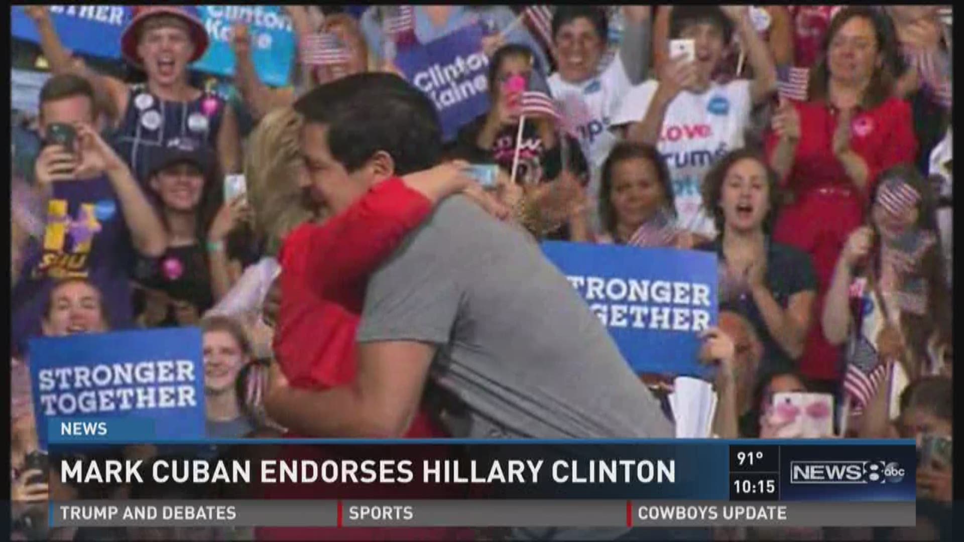 Mark Cuban endorses Hillary Clinton