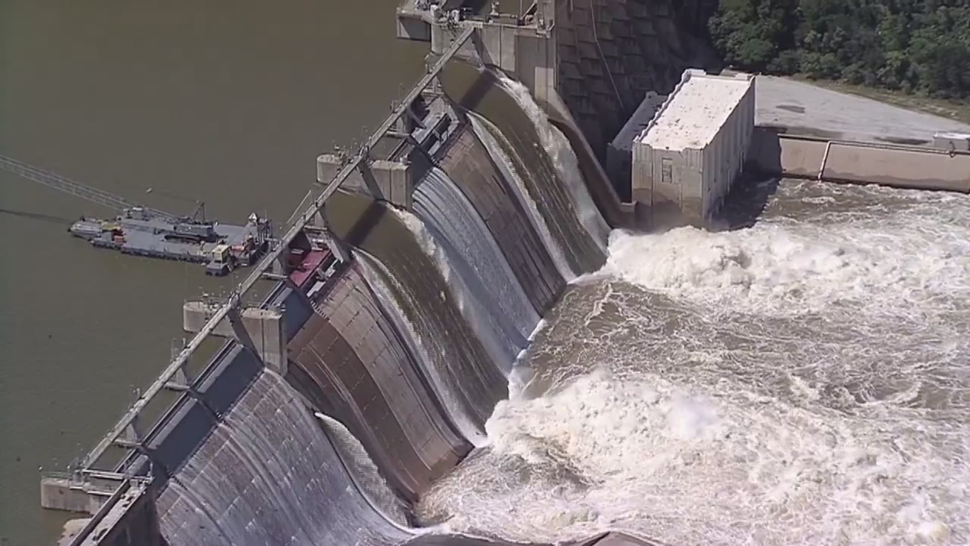 A third floodgate has been opened at Possum Kingdom's Lake Morris. People who live below the dam should expect to see water levels rise.