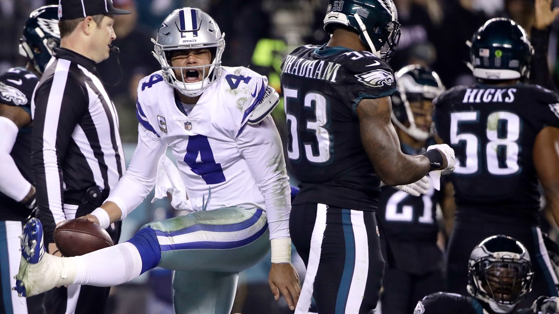 NFL: Eagles blast Cowboys, take NFC East lead