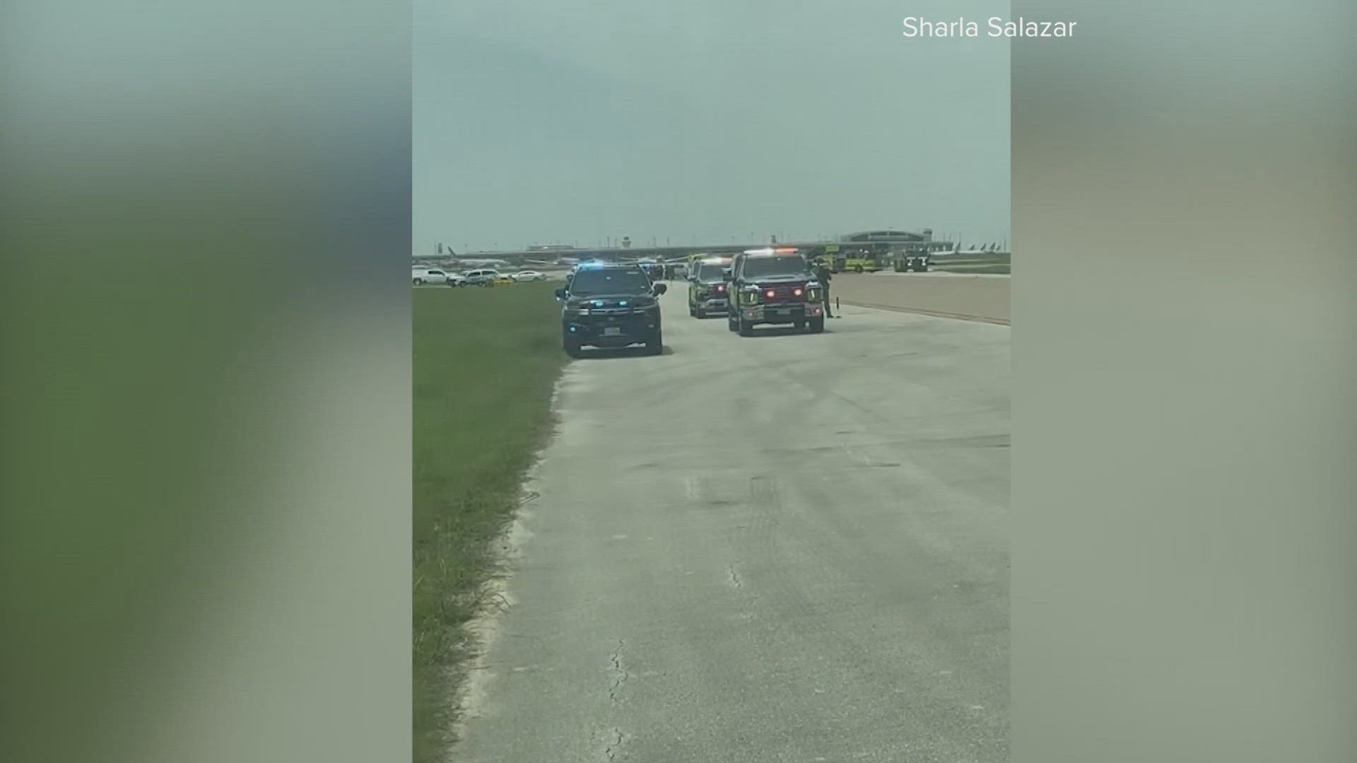 Airport officials called it a "brief limited-scale ground stop" issued by the Federal Aviation Administration after a "reported possible security issue."
