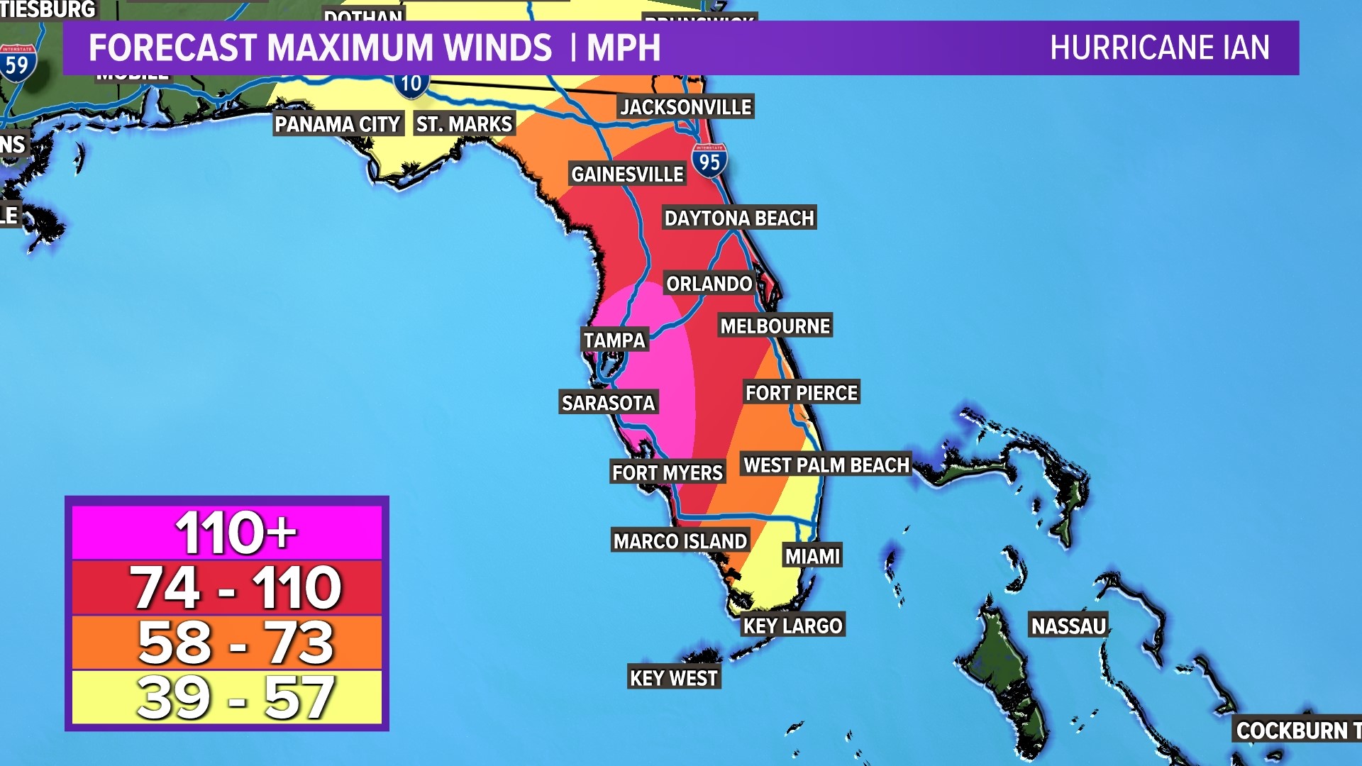 Hurricane Ian Cat Storm Likely To Make Landfall Early Thursday Wfaa Com